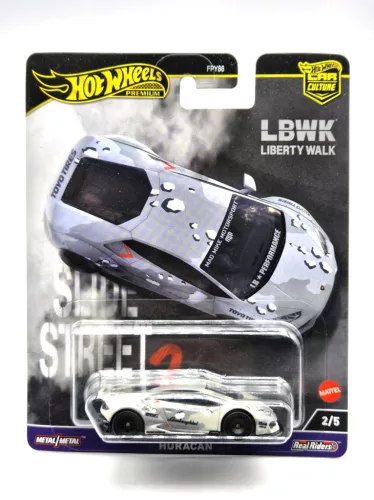 Hot Wheels Premium - Car Culture Slide Street 2 - LB-Works Lamborghini Huracan - Mad Mike drift - Hot Wheels - 1:64