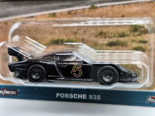 Hot Wheels Premium - Race Day - Porsche 935 - Mașină de urmărire - Hot Wheels - 1:64