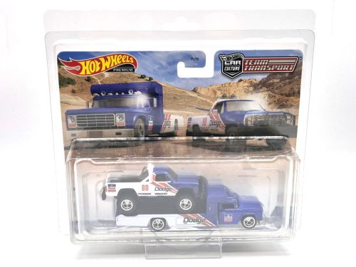 Protector de blister pentru carduri Hot Wheels Team Transport la scară 1:64 - 1:64