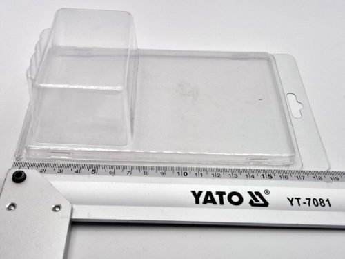 Protector de blister cu card lung Hot Wheels la scară 1:64 - 1:64