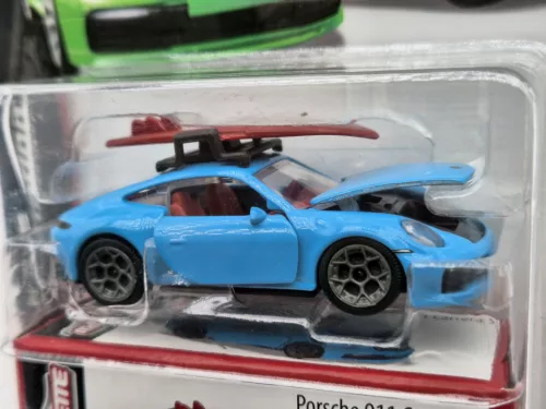 Porsche 911 991 Carrera S Coupe (2015) - albastru - Majorette - 1:64