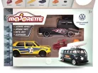 Set Volkswagen VW - VW Golf 1 MK1 - VW T1 transporter - Majorette - 1:64