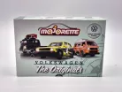 Set Volkswagen VW - VW Beetle   - VW T1 transportor - Majorette - 1:64