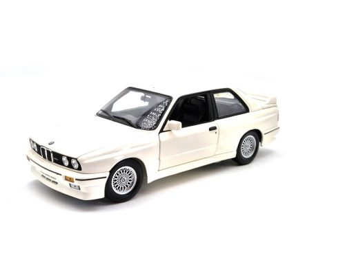 BMW E30 M3 (1987) - alb - Minichamps - 1:18