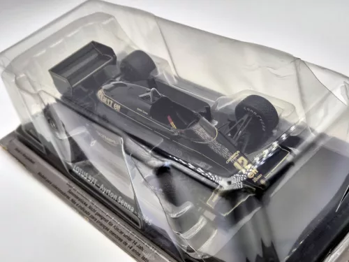 Lotus 97T Renault Turbo F1 #12 (1985) - Ayrton Senna - Edicola - 1:24