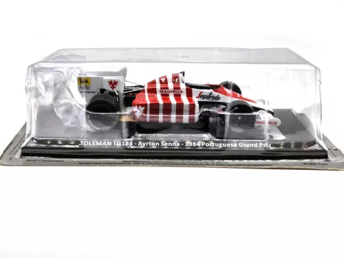 Toleman TG184 F1 #19 GP Portugalia (1984) - Ayrton Senna - Edicola - 1:24