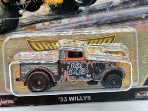 Hot Wheels Premium - Car Culture - Dragstrip - Willys (1933) - CHASE - Hot Wheels - 1:64