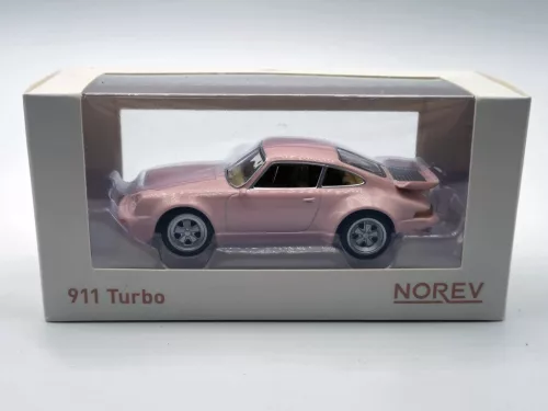Porsche 911 930 3.0 Turbo Coupe - roz - Norev - 1:43