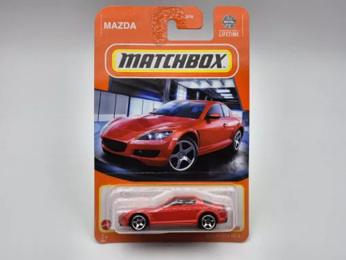 Mazda RX-8 (2004) - 2024 49/100 - card lung - Matchbox - 1:64
