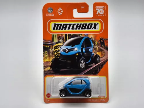Renault Twizy (2022) - 2023 82/100 - card lung - Matchbox - 1:64