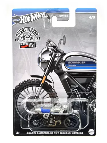 Hot Wheels Motorcycle Club - Ducati Scrambler Ediția Hot Wheels - Hot Wheels - 1:64