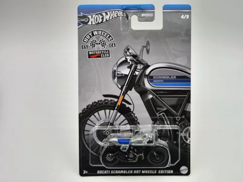 Hot Wheels Motorcycle Club - Ducati Scrambler Ediția Hot Wheels - Hot Wheels - 1:64