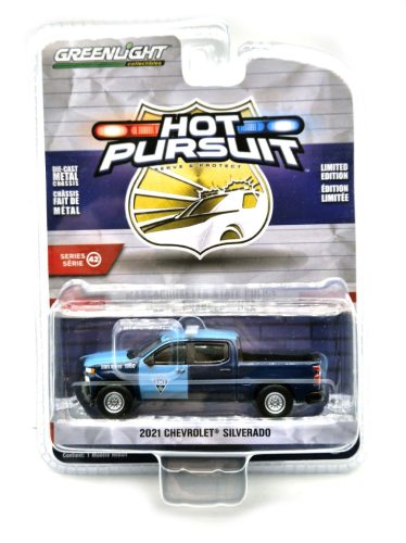 Chevrolet Silverado Poliție (2021) - Greenlight - 1:64