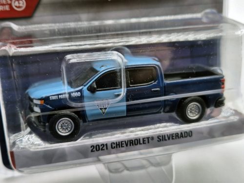 Chevrolet Silverado Poliție (2021) - Greenlight - 1:64
