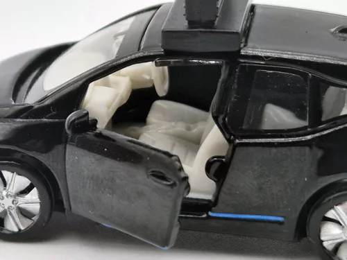 BMW i3 Mașină de Maraton cu Ceas - Jucării Mici - 1:64