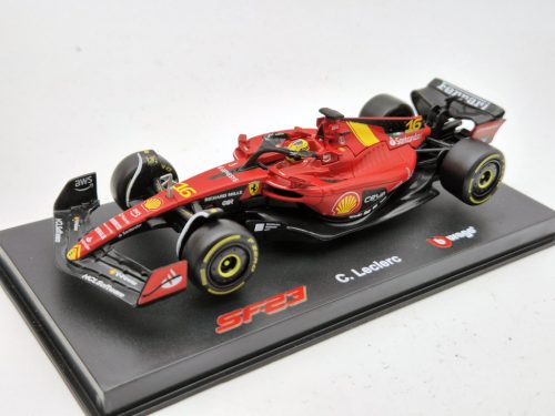Ferrari SF-23 Echipa Scuderia F1 #16 (2023) - Monza - Charles Leclerc - CU PILOT - Bburago - 1:43