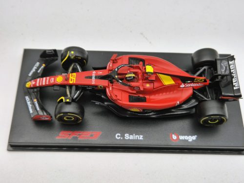 Ferrari SF-23 Echipa Scuderia F1 #55 (2023) - Monza - Carlos Sainz - CU PILOT - Bburago - 1:43