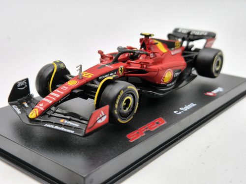 Ferrari SF-23 Echipa Scuderia F1 #55 (2023) - Monza - Carlos Sainz - CU PILOT - Bburago - 1:43