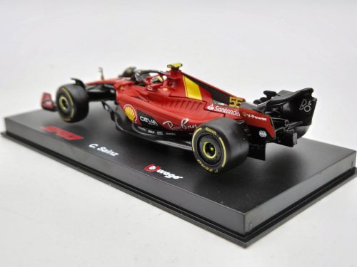 Ferrari SF-23 Echipa Scuderia F1 #55 (2023) - Monza - Carlos Sainz - CU PILOT - Bburago - 1:43