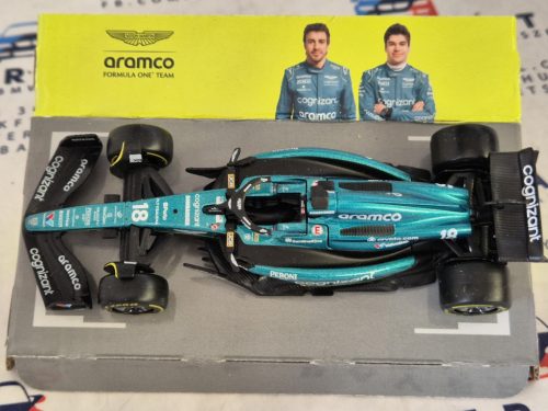 Aston Martin AMR23 F1 #18 (2023) - Lance Stroll - Bburago - 1:43
