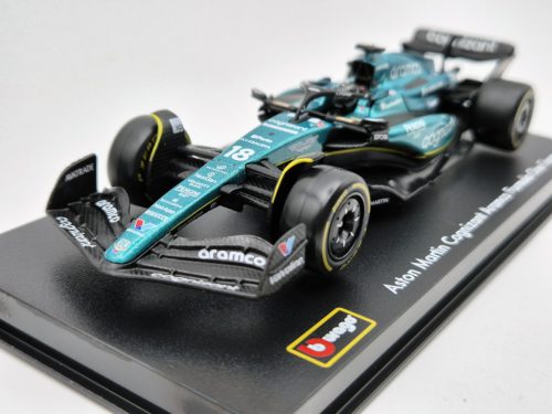 Aston Martin AMR23 F1 #18 (2023) - Lance Stroll - CU PILOT - Bburago - 1:43
