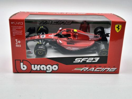 Ferrari SF-23 Echipa Scuderia F1 #55 (2023) - Las Vegas - Carlos Sainz - Bburago - 1:43