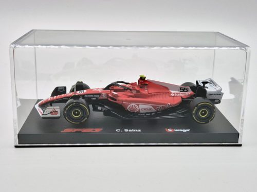 Ferrari SF-23 Echipa Scuderia F1 #55 (2023) - Las Vegas - Carlos Sainz - CU PILOT - Bburago - 1:43