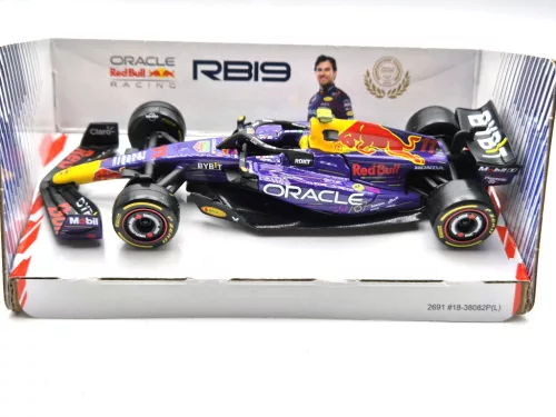 Red Bull RB19 F1 #11 (2023) - Las Vegas - Sergio Perez - Bburago - 1:43
