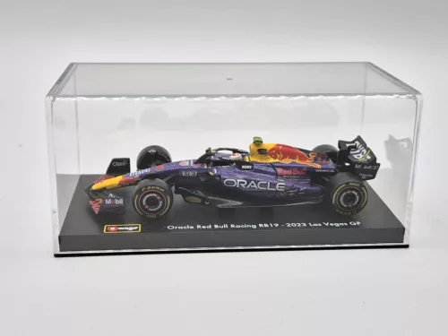 Red Bull RB19 F1 #11 (2023) - Las Vegas - Sergio Perez - CU PILOT - Bburago - 1:43