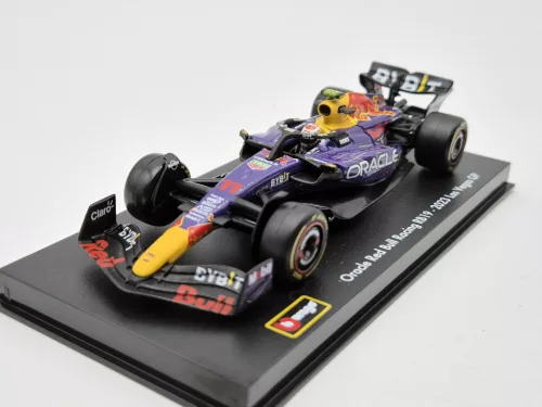 Red Bull RB19 F1 #11 (2023) - Las Vegas - Sergio Perez - CU PILOT - Bburago - 1:43