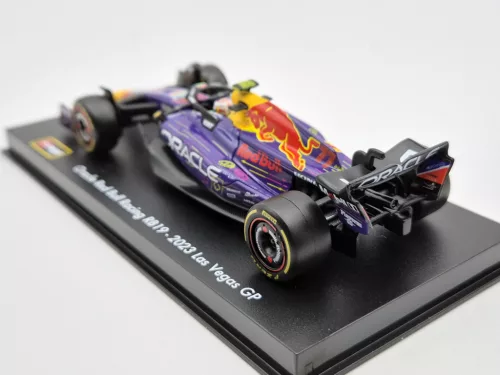 Red Bull RB19 F1 #11 (2023) - Las Vegas - Sergio Perez - CU PILOT - Bburago - 1:43