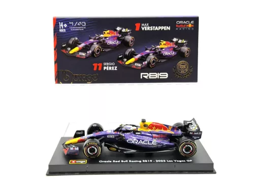 Red Bull RB19 F1 #1 (2023) - Las Vegas - Max Verstappen - CU PILOT - Bburago - 1:43