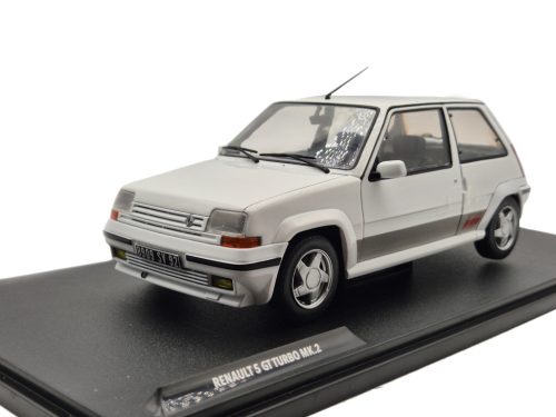 Renault R5 GT TURBO MKII (1989) - alb - Solido - model mașină 1:18