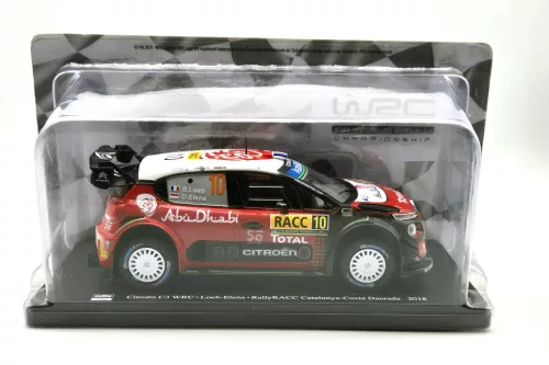 Citroen C3 WRC #10 (2018) - Sebastian Loeb - Daniel Elena - Edicola - 1:24
