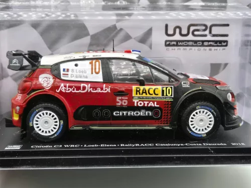 Citroen C3 WRC #10 (2018) - Sebastian Loeb - Daniel Elena - Edicola - 1:24