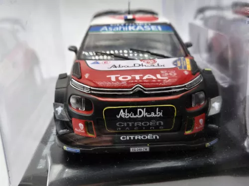 Citroen C3 WRC #10 (2018) - Sebastian Loeb - Daniel Elena - Edicola - 1:24