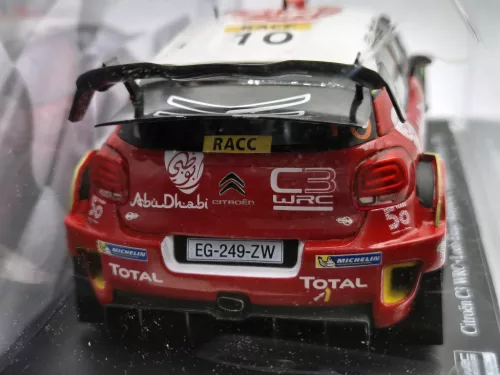 Citroen C3 WRC #10 (2018) - Sebastian Loeb - Daniel Elena - Edicola - 1:24