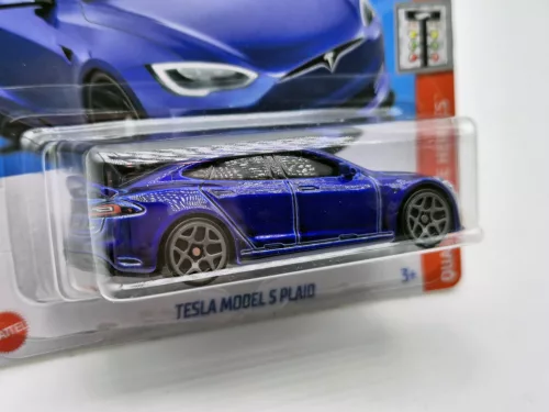 HW Tesla Model S Plaid - Quarter Mile Heroes 5/5 - 238/250 - Hot Wheels - 1:64