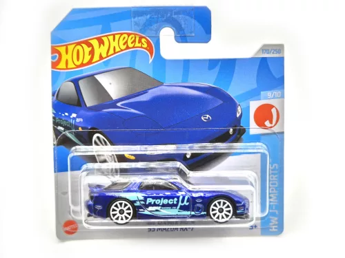 HW Mazda RX-7 (1995) - HW J-Imports 9/10 - 170/250 - Hot Wheels - 1:64