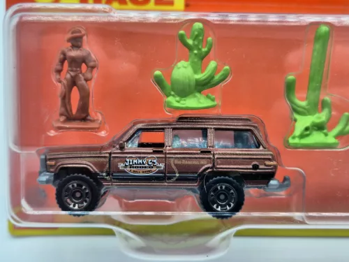 Matchbox Hitch and Haul - Jeep Wagoneer (1988) - MBX Remorcă pentru ponei - Matchbox - 1:64