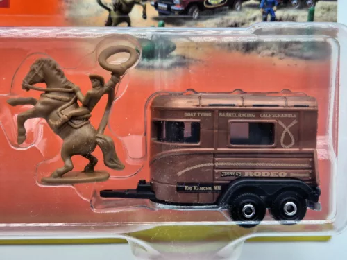 Matchbox Hitch and Haul - Jeep Wagoneer (1988) - MBX Remorcă pentru ponei - Matchbox - 1:64