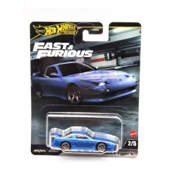   Hot Wheels Premium Fast and Furious - Furios și iute 2/5 - Nissan 180SX Type X (1996) - Hot Wheels - 1:64
