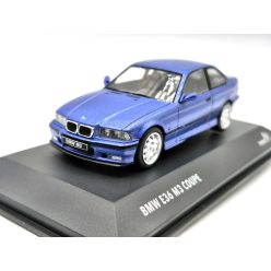 BMW E36 M3 coupe (1999) - albastru - Solido - 1:43