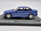 BMW E36 M3 coupe (1999) - albastru - Solido - 1:43