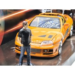   Toyota Supra (1995) - Fast and Furious - Furios și Iute - cu figura lui Brian - Jada - 1:24