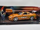 Toyota Supra (1995) - Fast and Furious - Furios și Iute - cu figura lui Brian - Jada - 1:24