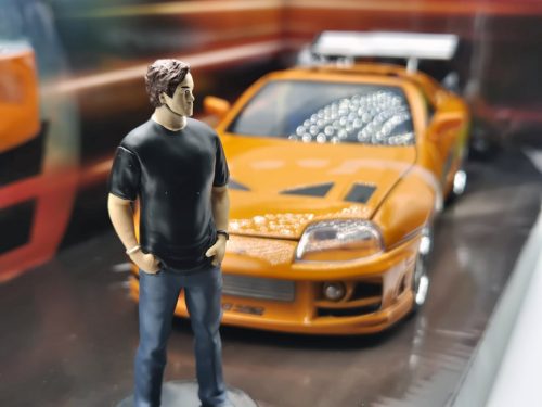 Toyota Supra (1995) - Fast and Furious - Furios și Iute - cu figura lui Brian - Jada - 1:24