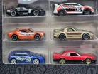 Hot Wheels Temă Japonia - set de 6 bucăți în cutie de cadou - Custom Datsun 240Z - 2018 Honda Civic Type R - 1970 Toyota Celica - Mazda RX-7 - Subaru WRX STi0 - 1982 Nissan Skyline R30 - Hot Wheels - 1:64