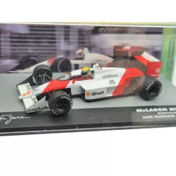   McLaren MP4/4 F1 #12 (1988) - San Marino GP - Ayrton Senna - CU PILOT - Edicola - 1:43