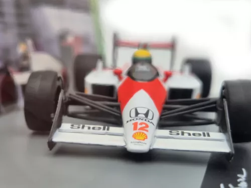 McLaren MP4/4 F1 #12 (1988) - San Marino GP - Ayrton Senna - CU PILOT - Edicola - 1:43